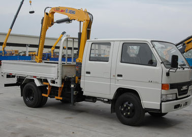 Chiny Wytrzymały dźwig hydrauliczny 2T z żurawiem na ciężarówkę, ciężarówka z dźwigiem dostawca