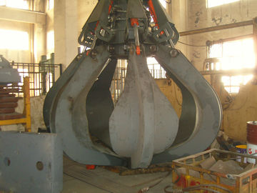 Chiny Minerals Excavator Grab With Four Rope / Clamshell Bucket , Mining Excavator Parts dostawca