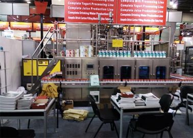 Chiny Automatyczna maszyna do pakowania napojów, aseptyczna maszyna do napełniania kartonów dostawca