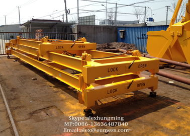 Chiny Lifting Equipment Container Crane Spreader With Steel Wire Rope / Semi-automatic Type dostawca