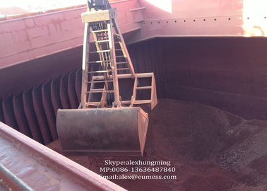 Chiny Mechanical Four Rope Clamshell Grab / Grapple Bucket For Iron Ore or Nickel Ore dostawca