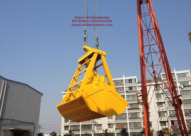 Chiny Crane Mechanical Grabs High Performance Bulk Cargo Loading Four Rope Clamshell Grapple dostawca