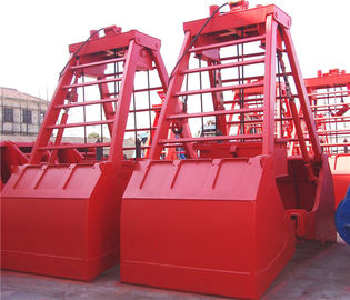 Chiny Ship Deck Crane Single Rope Grab Mechanical Control for Loading Dry Bulk Cargo dostawca