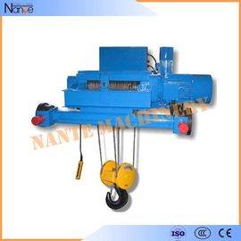 Chiny Double Girder Electric Wire Rope Hoist Winch Trolley for Chemical Industry dostawca