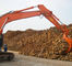 Powerful Excavator Grab Attachment Hydraulic Timber Grab / Excavators Wood Grapple dostawca