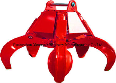 Chiny High Performance Excavator Spare Parts Hydraulic Orange Peel Grab For Various Brands dostawca