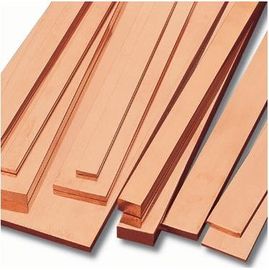 Chiny Professional ASTM / JIS , Din 80 - 400mm Copper Flat Bar For Conveyors , Port Cranes dostawca