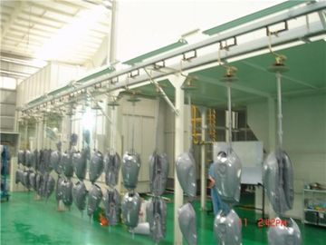 Chiny Lamps Electrostatic Spray Powder Coatng Production Line With Manual Dusting And 3 Phase dostawca