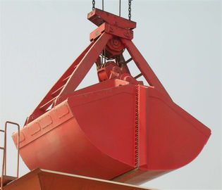 Chiny 16 Ton Four Rope Mechanical Grabs Clamshell Grab for Loading Grains Leakage-proof dostawca