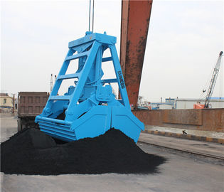 Chiny Professional 24t  Ship Deck Crane Remote Control Grapple for Loading  Bulk Materials dostawca