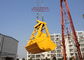 Crane Mechanical Grabs High Performance Bulk Cargo Loading Four Rope Clamshell Grapple dostawca